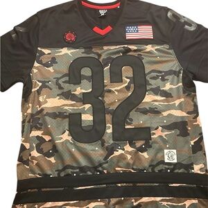 Hustle Gang #32 Embroidered Shirt